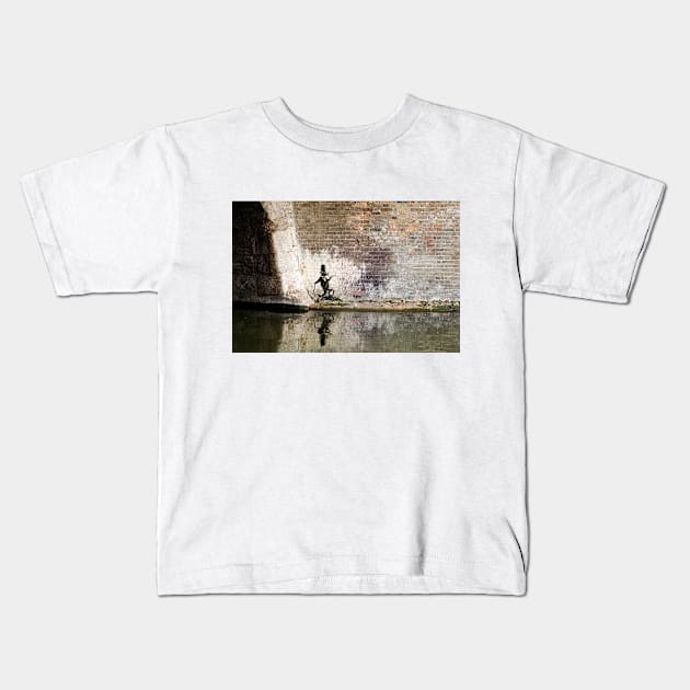 Banksy AristoRat Kids T-Shirt by Respire